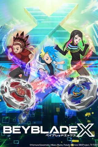 Locandina di Beyblade - X