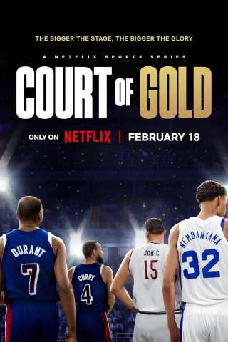 Locandina di Court of Gold - il basket alle Olimpiadi di Parigi
