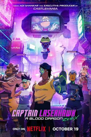 Locandina di Captain Laserhawk - A Blood Dragon Remix