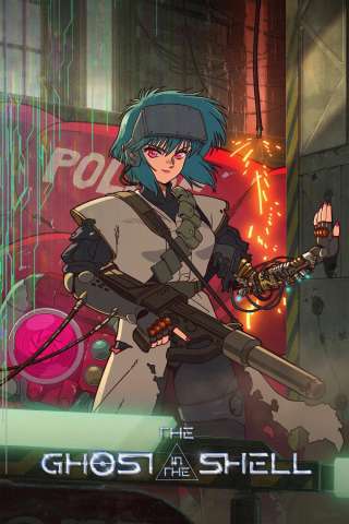 Locandina di THE GHOST IN THE SHELL